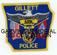 ARKANSAS,GILLETT POLICE 1